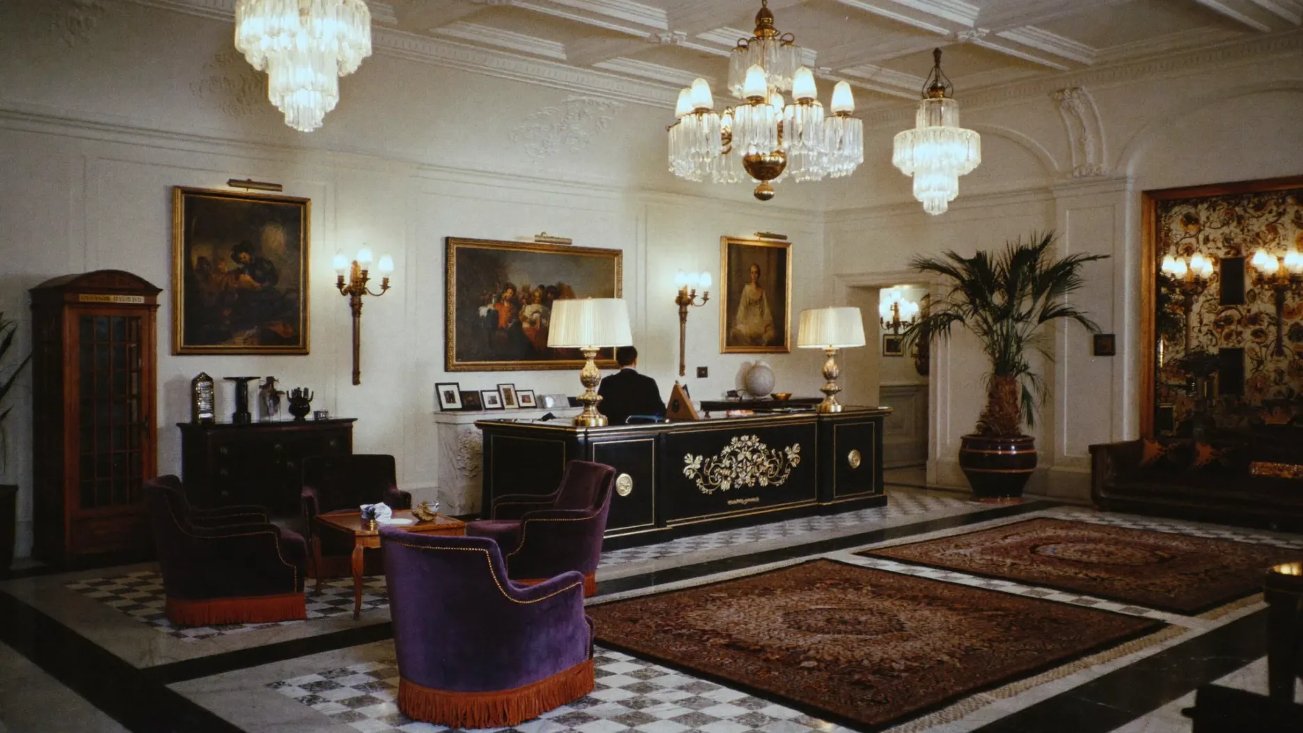 Hotel lobby reference